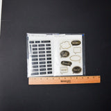 Hero Arts It's All Good + My Favorite Things Label Maker Sentiments Stamp + Die Sets