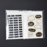Hero Arts It's All Good + My Favorite Things Label Maker Sentiments Stamp + Die Sets
