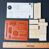 Stampin' Up! Camino a la Escuela Rubber Stamp Set