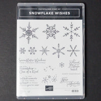 Stampin' Up! Snowflake Wishes Mountable Stamp Set
