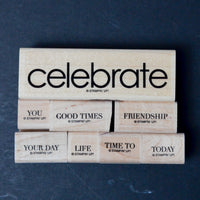 Stampin' Up! Celebrate Everything Rubber Stamp Set