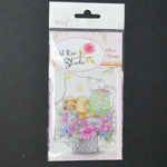 Wild Rose Studio Clear Easter Bunny Stamp