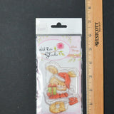 Wild Rose Studio Santa Bunny Clear Stamps