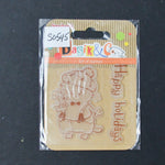 Happy Holidays Clear Stamp