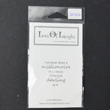 Lots of Laughs Millionaire Rubber Stamp