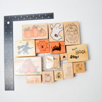 Halloween Rubber Stamps - Bundle of 15