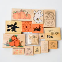 Halloween Rubber Stamps - Bundle of 15