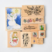 Christmas Rubber Stamps - Bundle of 11
