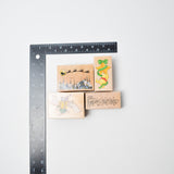 Winnie the Pooh + Christmas Rubber Stamps - Bundle of 4