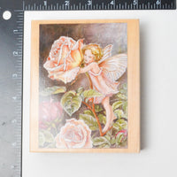 Angel + Flower Stamp