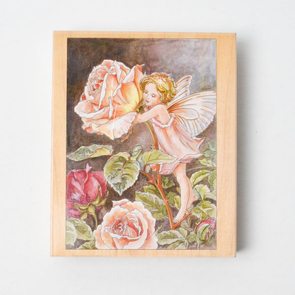 Angel + Flower Stamp