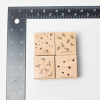 Stampin' Up! Background Basics Rubber Stamps - Set of 4