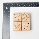 Stampin' Up! Background Basics Rubber Stamps - Set of 4