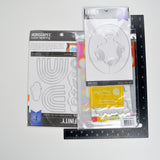 Rainbow Cling Stamps, Die + Stamp Sets