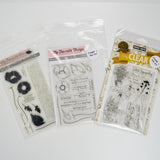 Hero Arts Floral Sentiments + My Favorite Things Poppies Stamp and Die Sets