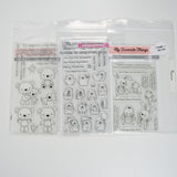 My Favorite Things Snuggle Bunnies, Bitty Bears + Friends Furever Stamp and Die Sets