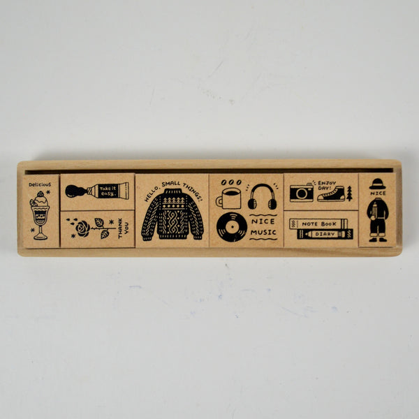 Eric Small Things Rubber Stamp Set
