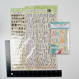 Alphabet Sticker Bundle