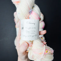 Wild Pops Popsicles Woolen Women Fibers DK Weight Superwash Merino Yarn - 3 Skeins