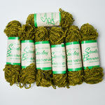 Green Stanley Berroco Wool Blend Yarn - 7 Skeins