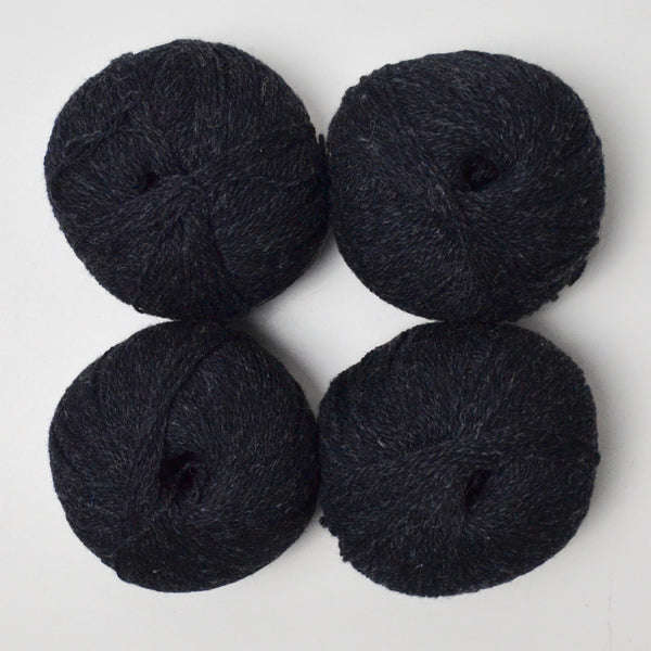 Black Yarn - 4 Balls