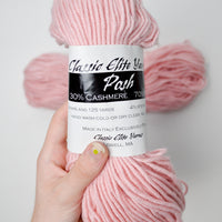 Light Pink Classic Elite Yarns Posh Cashmere + Silk Blend Yarn - 2 Skeins