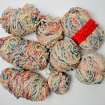 Colorful Variegated Grizzli Wool Blend Yarn - 8 Balls