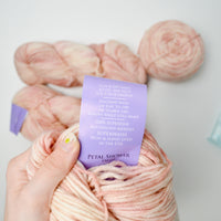 Light Pink Petal Shower Dream in Color Classy Superwash Australian Merino Yarn - 5 Skeins