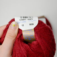 Red Filatura Di Crosa Superior Cashmere + Silk Blend Yarn - 2 Balls