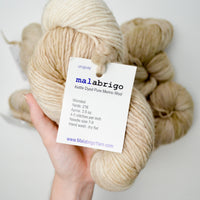 Tan Malabrigo Kettle Dyed Pure Merino Wool Worsted Yarn - 5 Skeins
