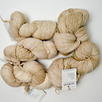Tan Malabrigo Kettle Dyed Pure Merino Wool Worsted Yarn - 5 Skeins