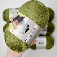 Green Loops + Threads Woolike Acrylic Yarn - 6 Skeins