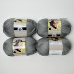 Gray Loops + Threads Woolike Acrylic Yarn - 4 Skeins