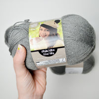 Gray Loops + Threads Woolike Acrylic Yarn - 4 Skeins