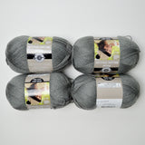 Gray Loops + Threads Woolike Acrylic Yarn - 4 Skeins