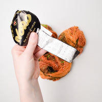 Orange + Green Noro Silk Garden Lite Yarn - 3 Skeins