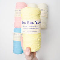 Pastel Rag Rug Yarn Bundle - 6 Spools