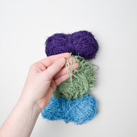 Cool Toned Textured Yarn Bundle - 3 Skeins