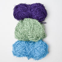 Cool Toned Textured Yarn Bundle - 3 Skeins