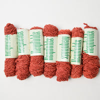 Burnt Orange Reynolds Velourette Yarn  - 7 Skeins