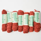 Burnt Orange Reynolds Velourette Yarn  - 7 Skeins