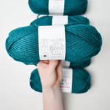 Teal Big Twist Gentle Acrylic Yarn - 5 Skeins