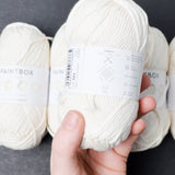 Light Champagne Paintbox Yarns Cotton Aran Yarn - 5 Skeins