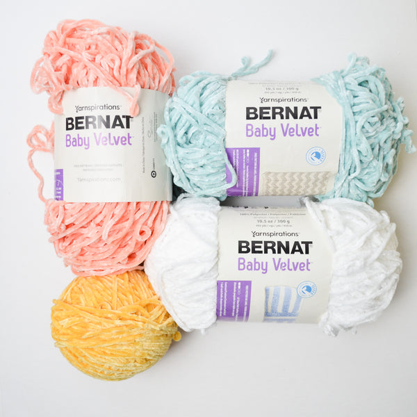 Yarnspirations Bernat Baby Velvet Yarn Bundle