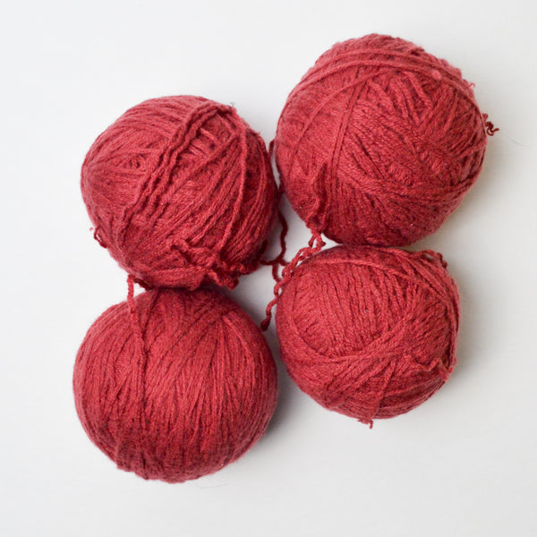 Red Yarn - 4 Balls