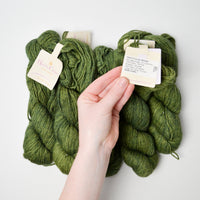 Green The Fibre Company Road to China Light Silken Jewels Alpaca, Cashmere, Camel and Silk Yarn - 5 Skeins