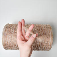 Light Brown Acrylic Multifilament Yarn - 1 (Smaller) Cone