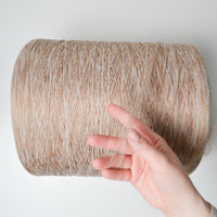 Light Brown Acrylic Multifilament Yarn - 1 Cone