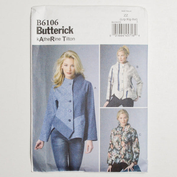 Butterick Jacket Sewing Pattern Default Title