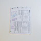 McCall's M6831 Children's Clothes Sewing Pattern Size CCE (3-6) Default Title